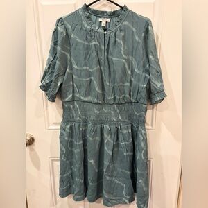 Nine West Teal Midi Dress